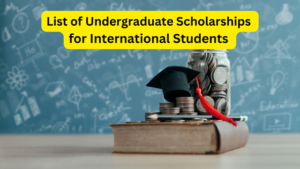 Undergraduate Scholarships